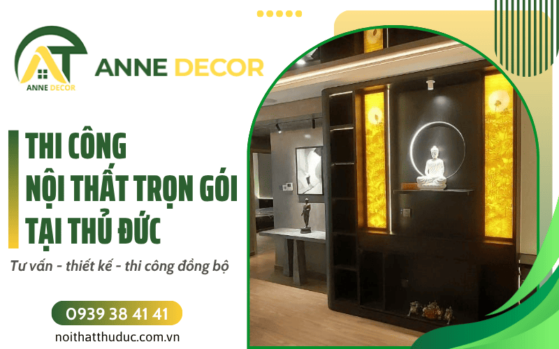 thi công nội thất trọn gói Thủ Đức