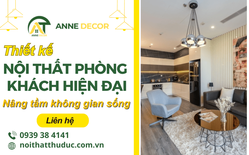 nội thất phòng khách hiện đại