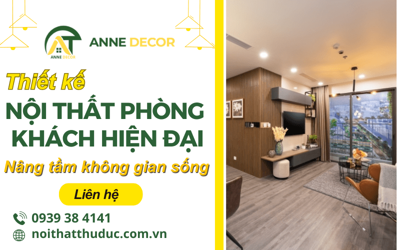 nội thất phòng khách hiện đại